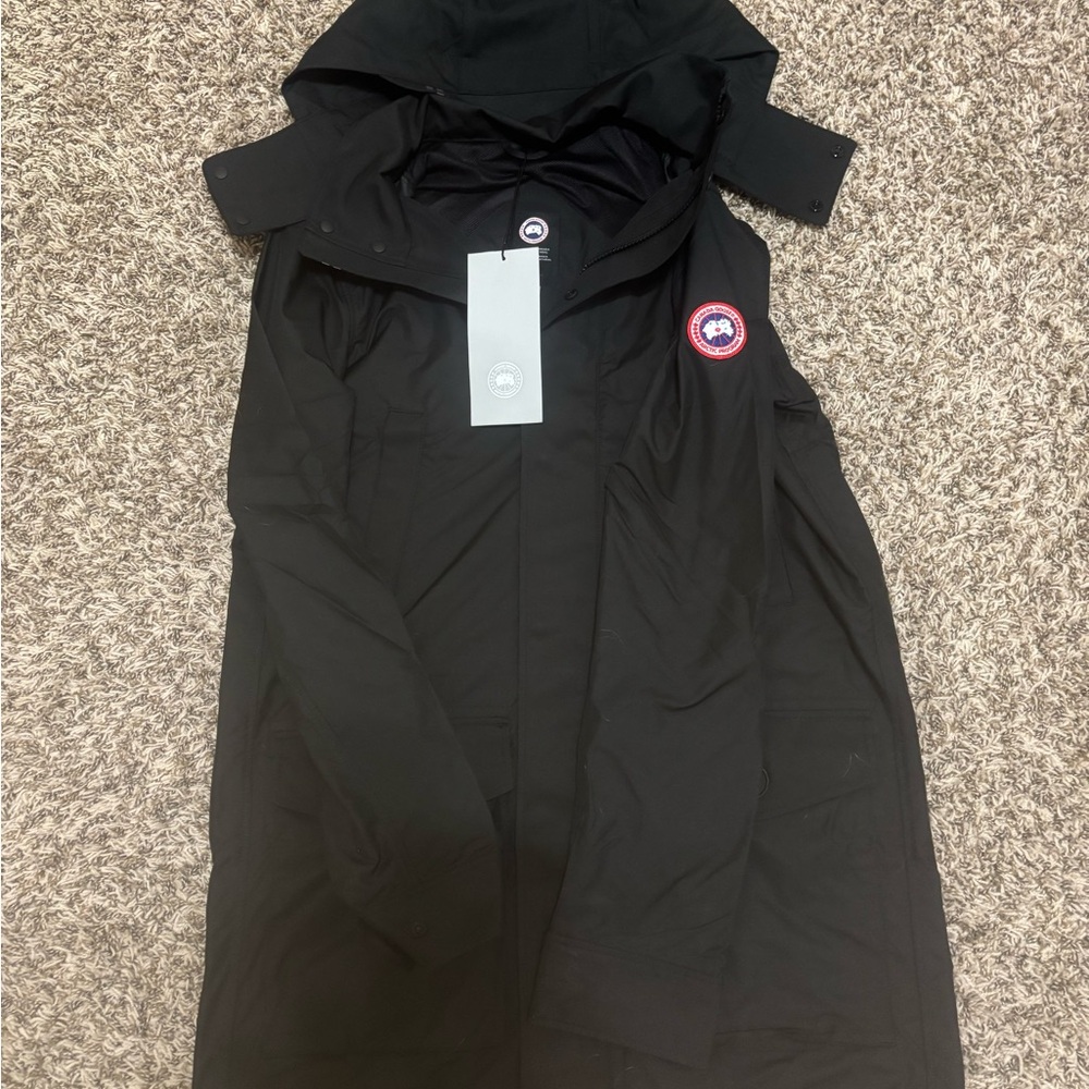 Canada Goose Black Crew Trench